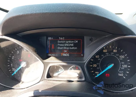 2019 Ford Escape Se из США, поврежденный, VIN 1FMCU9GD7KUB52654